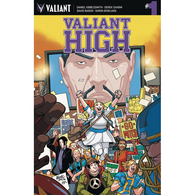 VALIANT HIGH 1  OF 4  CVR A LAFUENTE