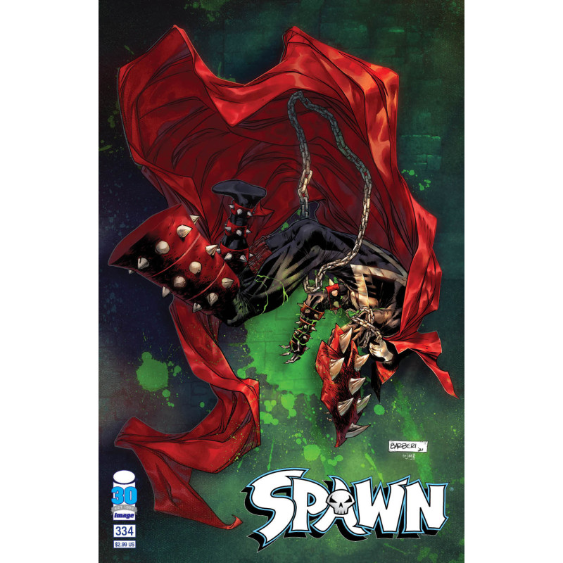 SPAWN  334 CVR B BARBERI