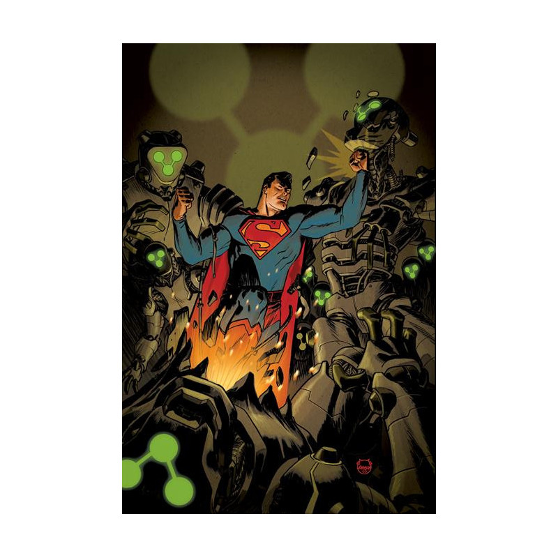 SUPERMAN SPACE AGE  2  OF 3  CVR B DAVE JOHNSON VAR