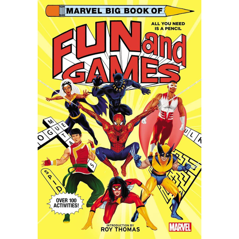 MARVEL BIG BOOK OF FUN AND GAMES SC