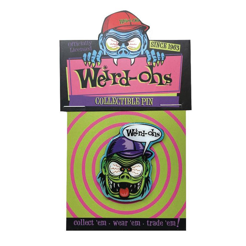 WEIRDOHS GROSSOUT GREEN COLLECTIBLE PIN