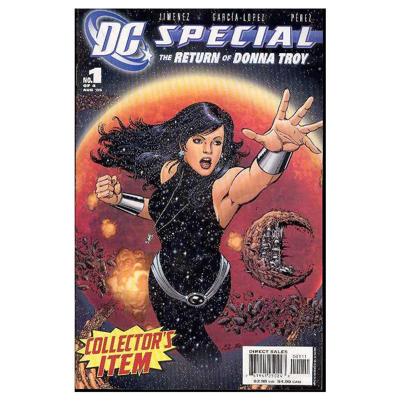 DC SPECIAL THE RETURN OF DONNA TROY 1  OF 4 
