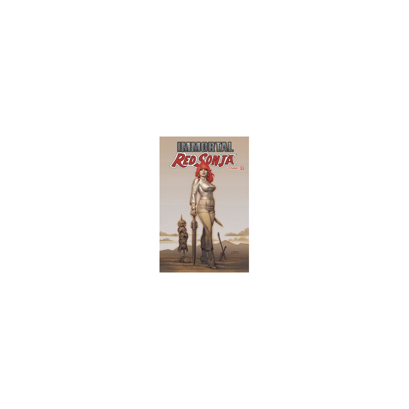 IMMORTAL RED SONJA  7 CVR C LINSNER