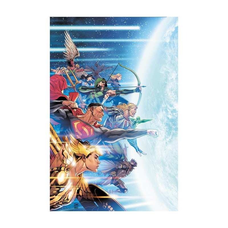 DARK CRISIS ON INFINITE EARTHS  5  OF 7  CVR A DANIEL SAMPERE   ALEJAN