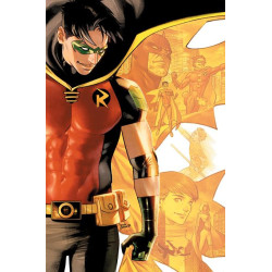 DARK CRISIS YOUNG JUSTICE  5  OF 6  CVR B BELEN ORTEGA CARD STOCK VAR