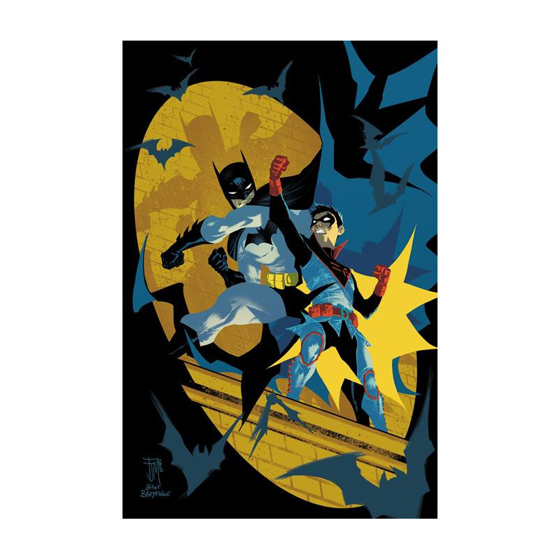 BATMAN VS ROBIN  2  OF 5  CVR C FRANCIS MANAPUL CARD STOCK VAR
