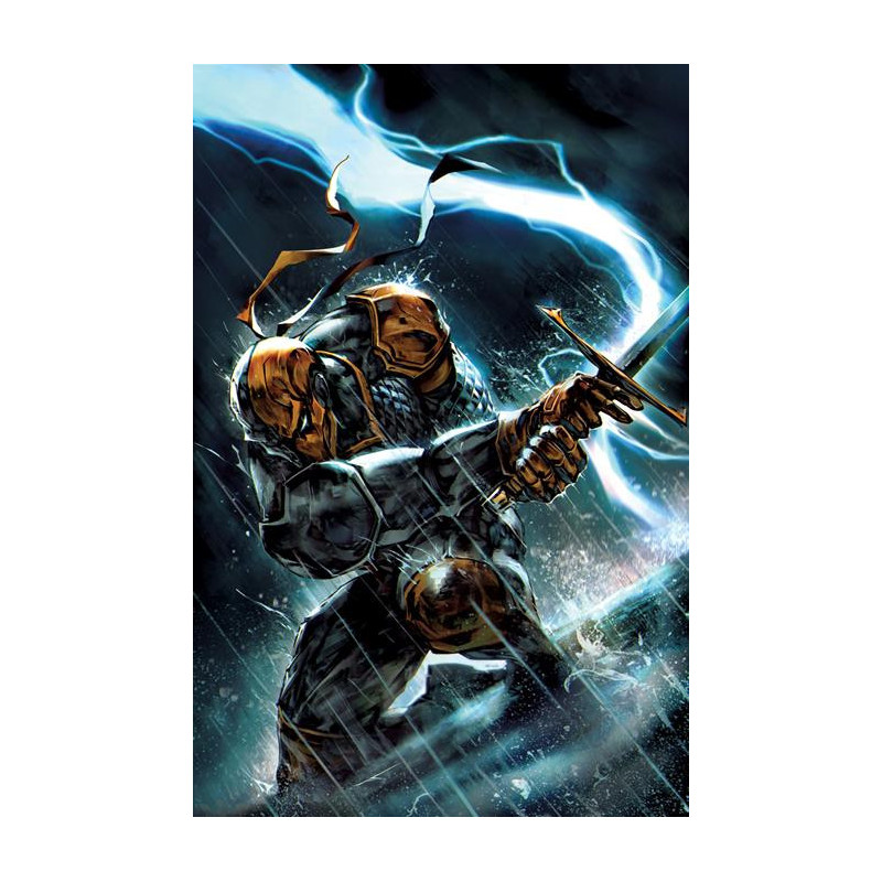 DEATHSTROKE INC  14 CVR B IVAN TAO CARD STOCK VAR