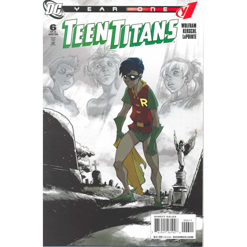 TEEN TITANS YEAR ONE 6  OF 6 