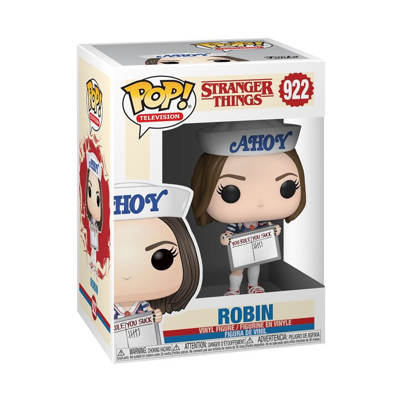 ROBIN AHOY STRANGER THINGS POP TV VINYL FIGURINE 9 CM