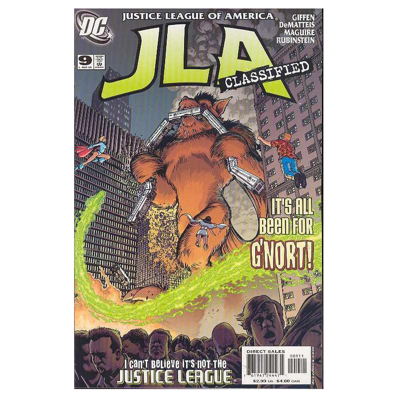 JLA CLASSIFIED 9