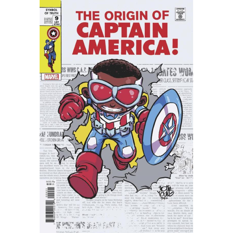 CAPTAIN AMERICA SYMBOL OF TRUTH  9 MALEEV CLASSIC HOMAGE VAR