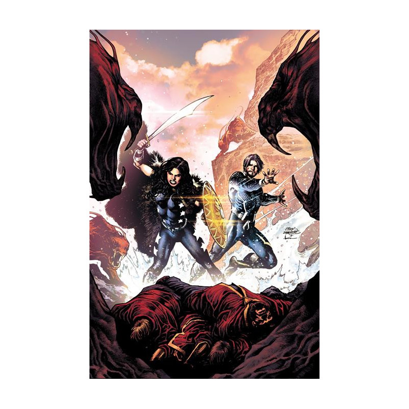 TITANS UNITED BLOODPACT  4  OF 6  CVR A EDDY BARROWS