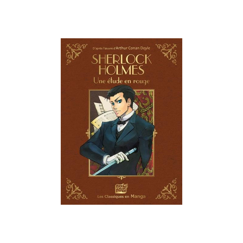 SHERLOCK HOLMES  UNE ETUDE EN ROUGE
