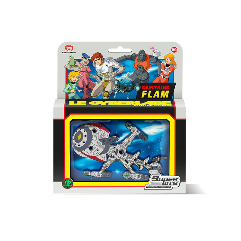 CYBERLABE CAPITAINE FLAM PIN S GEANT BOITE 15 CM