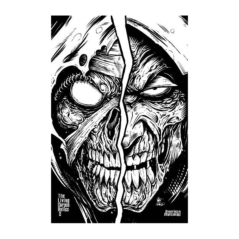 LIVING CORPSE RELICS  2 LTD ED B W RAW CVR  MR 