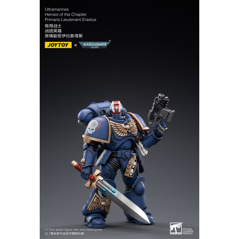 PRIMARIS LT ERASTUS JOY TOY WARHAMMER FIGURE