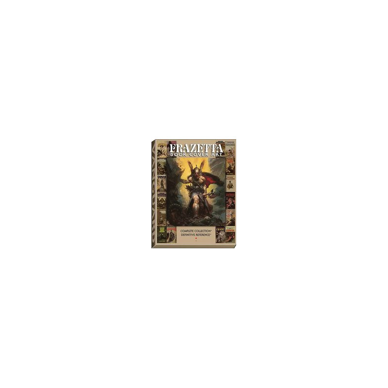 FRAZETTA BOOK COVER ART HC