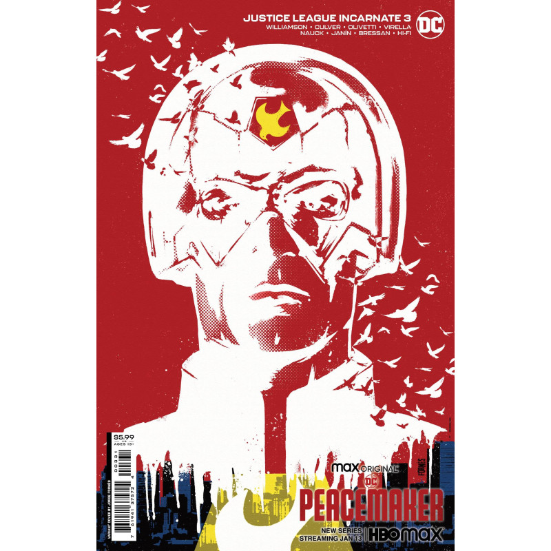 JUSTICE LEAGUE INCARNATE  3  OF 5  CVR C FORNES CARD STOCK