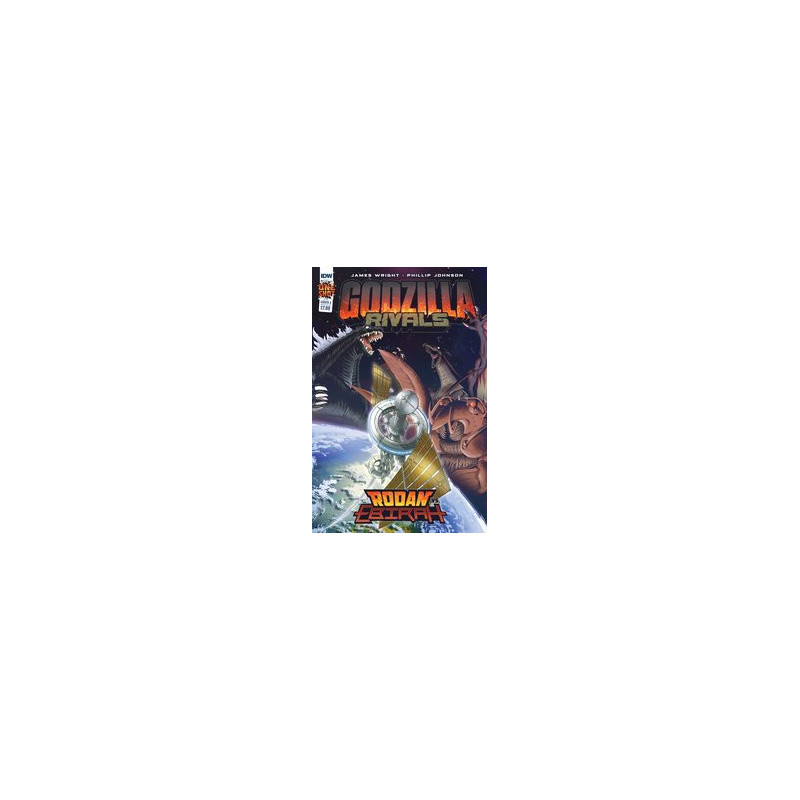 GODZILLA RIVALS RODAN VS EBIRAH CVR A JOHNSON 