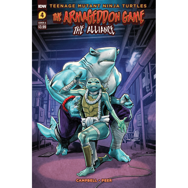 TMNT ARMAGEDDON GAME ALLIANCE  4 CVR A