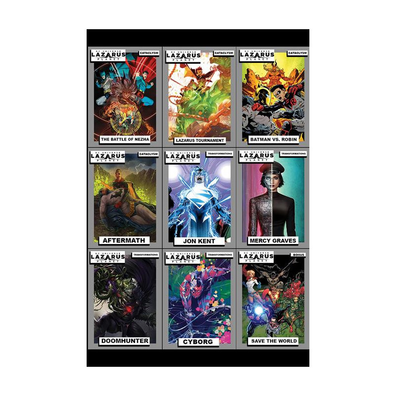 LAZARUS PLANET ALPHA  1  ONE SHOT  CVR G TRADING CARD CARD STOCK VAR