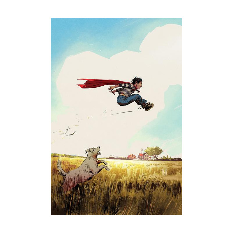ACTION COMICS  1051 CVR G LEE WEEKS CARD STOCK VAR