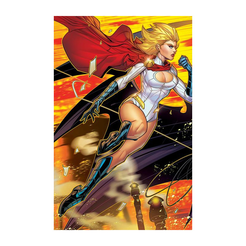 BATMAN SUPERMAN WORLDS FINEST  11 CVR B JONBOY MEYERS POWERGIRL CONNEC
