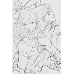 BATGIRLS  14 CVR B STANLEY ARTGERM LAU CARD STOCK VAR
