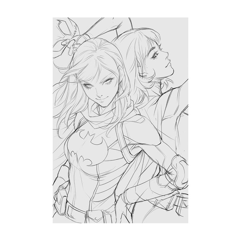 BATGIRLS  14 CVR B STANLEY ARTGERM LAU CARD STOCK VAR