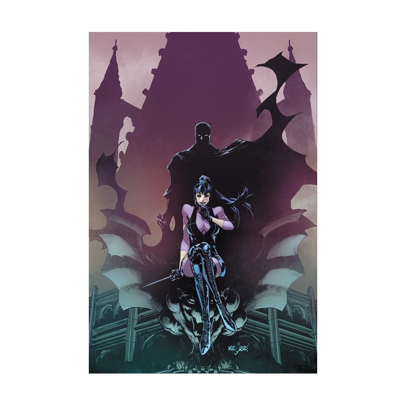 PUNCHLINE THE GOTHAM GAME  4  OF 6  CVR B DAVID MARQUEZ CARD STOCK VAR