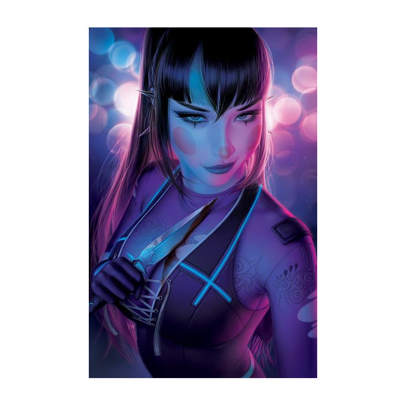 PUNCHLINE THE GOTHAM GAME  4  OF 6  CVR C WARREN LOUW CARD STOCK VAR