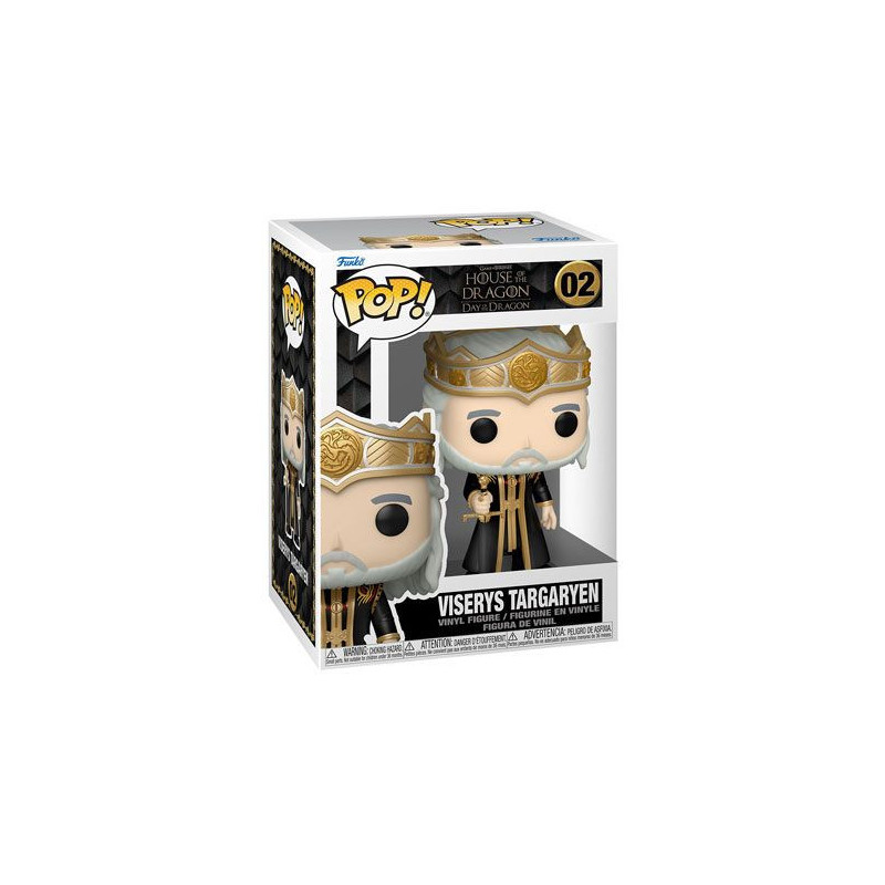 VISERYS TARGARYEN HOUSE OF THE DRAGON POP TV VINYL FIGURINE 9 CM