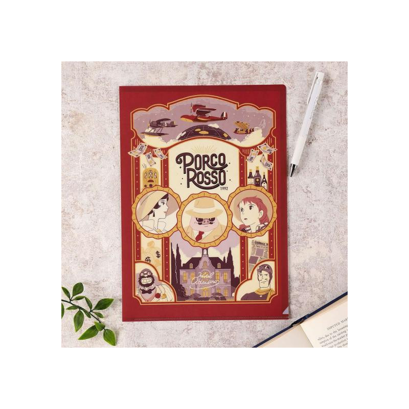 CHEMISE ART DECO A4  PORCO ROSSO