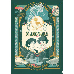 CHEMISE ART DECO A4  PRINCESSE MONONOKE