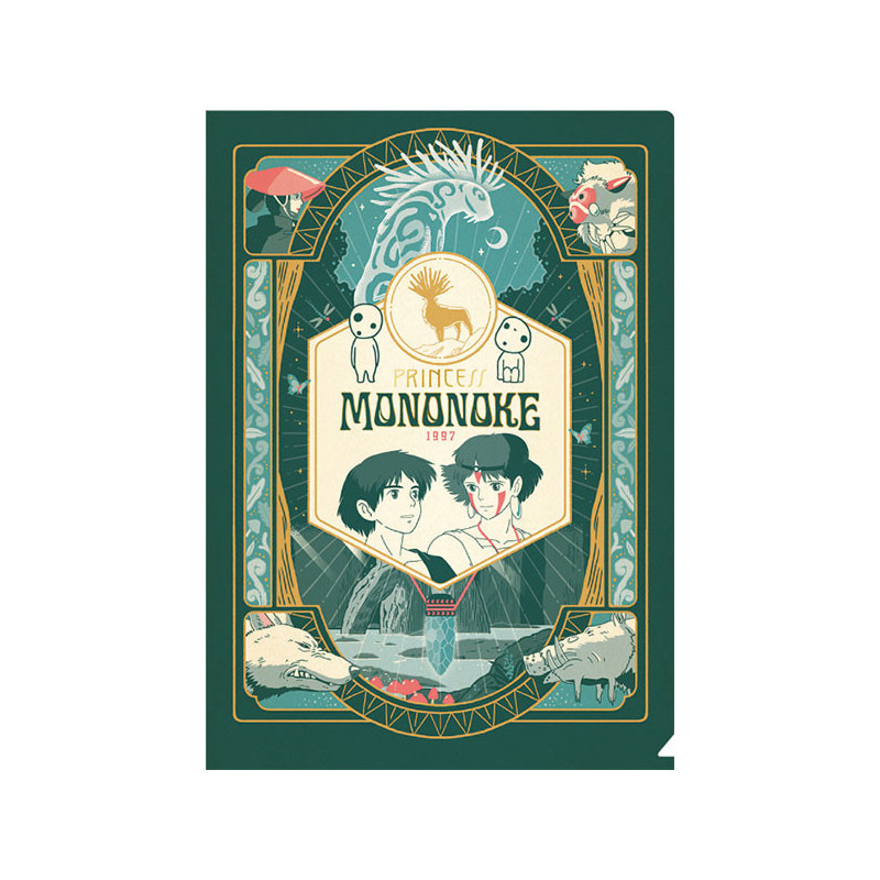 CHEMISE ART DECO A4  PRINCESSE MONONOKE