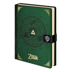 LEGEND OF ZELDA  CARNET A5 PAGES LIGNEES