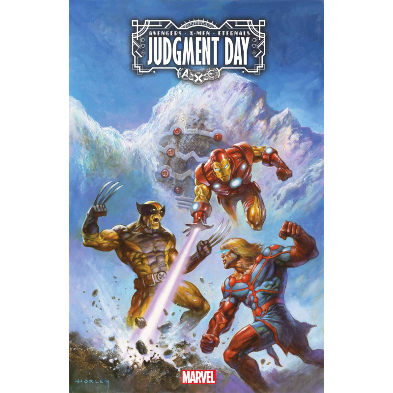 AXE JUDGMENT DAY  3  OF 6  50 COPY INCV HORLEY VAR