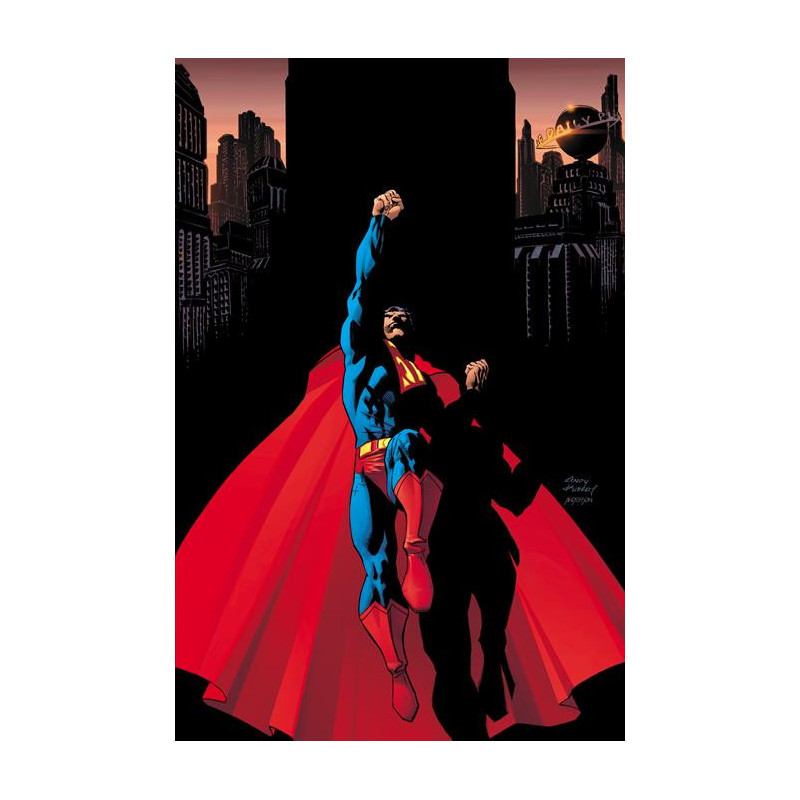 SUPERMAN  1 CVR B ANDY KUBERT CARD STOCK VAR