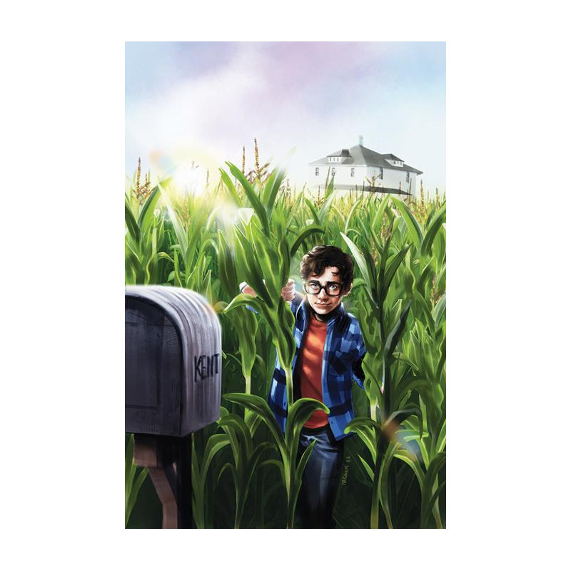 SUPERMAN  1 CVR D IBRAHIM MOUSTAFA CARD STOCK VAR