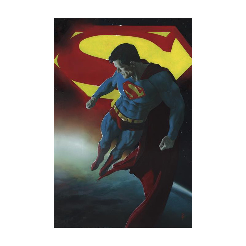 SUPERMAN  1 CVR E RICCARDO FEDERICI CARD STOCK VAR