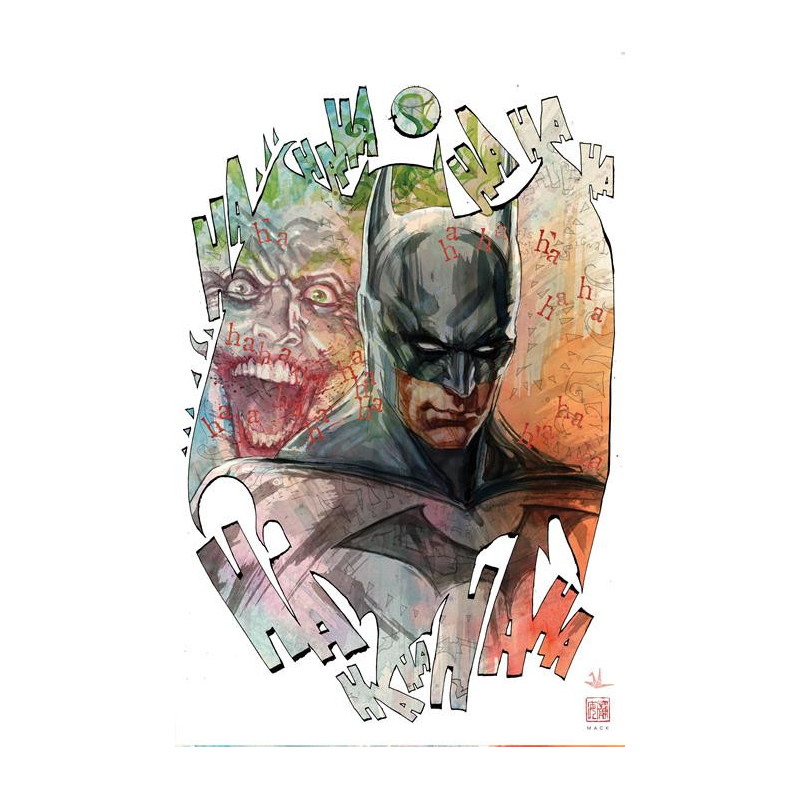 BATMAN   THE JOKER THE DEADLY DUO  4  OF 7  CVR B DAVID MACK BATMAN VA