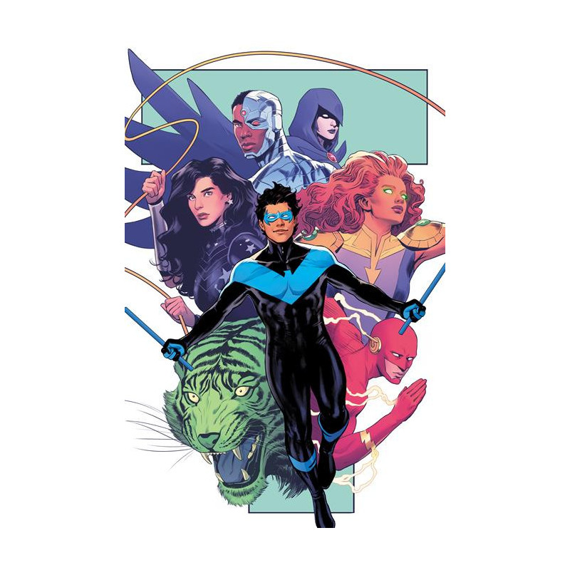 NIGHTWING  101 CVR B TRAVIS MOORECARD STOCK VAR