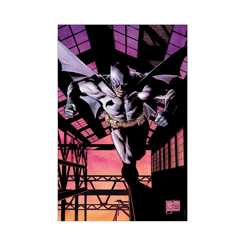 BATMAN  133 CVR B JOE QUESADA CARD STOCK VAR