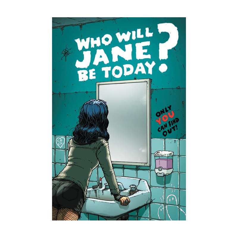 UNSTOPPABLE DOOM PATROL  1  OF 6  CVR C CHRIS BURNHAM SCRATCHOFF CARD 