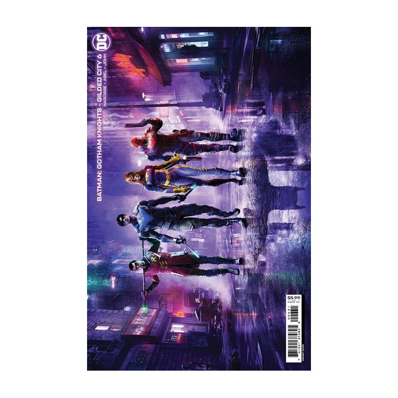 BATMAN GOTHAM KNIGHTS GILDED CITY  6  OF 6  CVR C VIDEO GAME CARD STOC