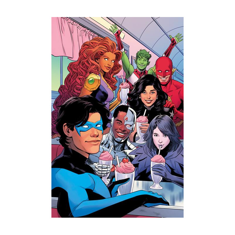 NIGHTWING  102 CVR B TRAVIS MOORE CARD STOCK VAR