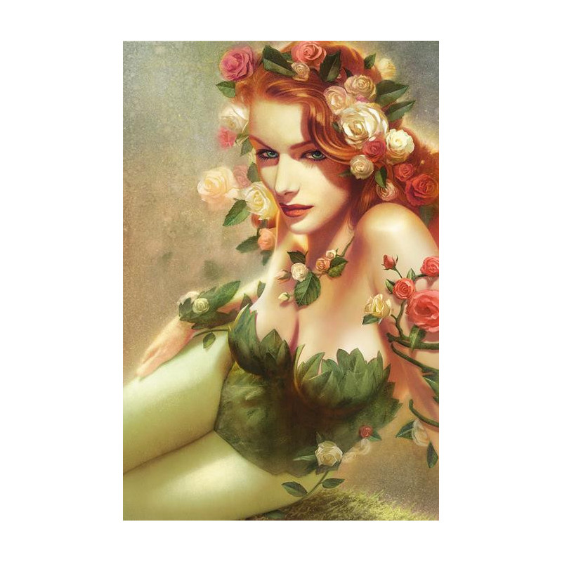 POISON IVY  10 CVR C JOSHUA MIDDLETON CARD STOCK VAR