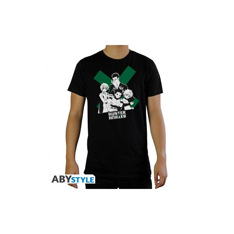 HUNTER X HUNTER TSHIRT GROUPE MC BLACK TAILLE XL