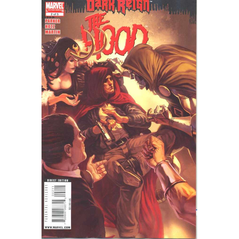 DARK REIGN HOOD 2  OF 5  DKR