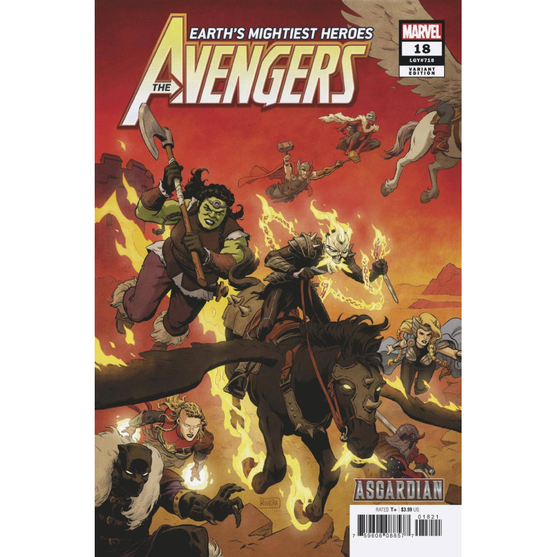 AVENGERS 18 RIVERA ASGARDIAN VAR